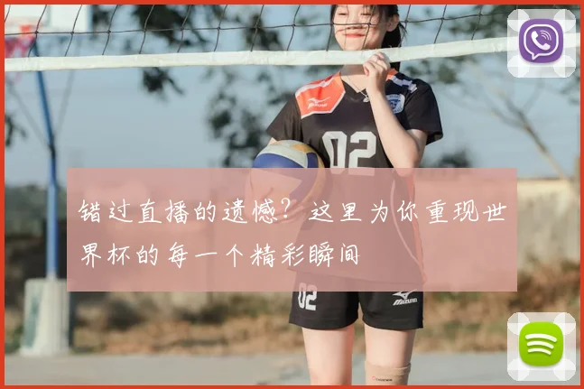 错过直播的遗憾?这里为你重现世界杯的每一个精彩瞬间