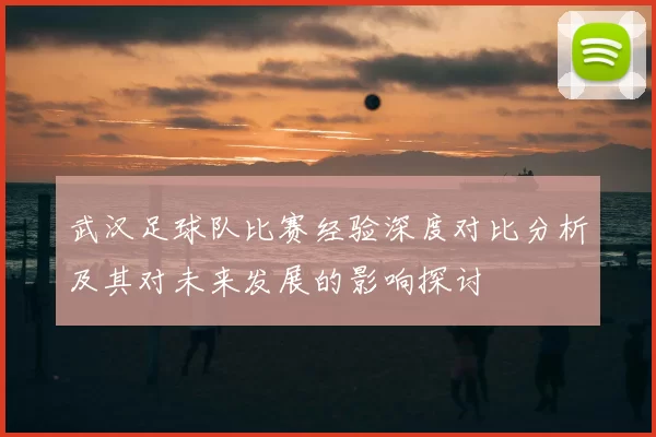 武汉足球队比赛经验深度对比分析及其对未来发展的影响探讨