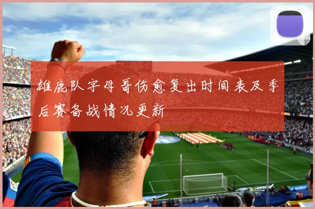 雄鹿队字母哥伤愈复出时间表及季后赛备战情况更新